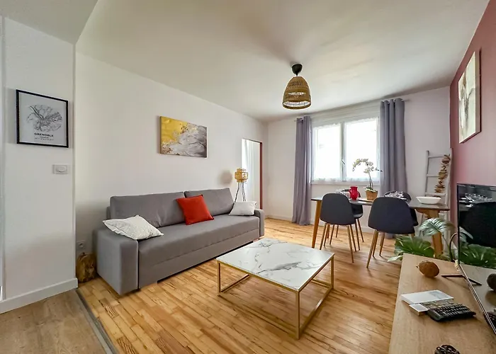 Apartment L'aube Climatisation Parking 2 Grenoble